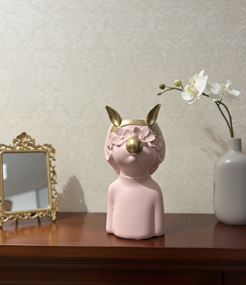 pink golden nosed bunny girl pink golden nosed bunny girl