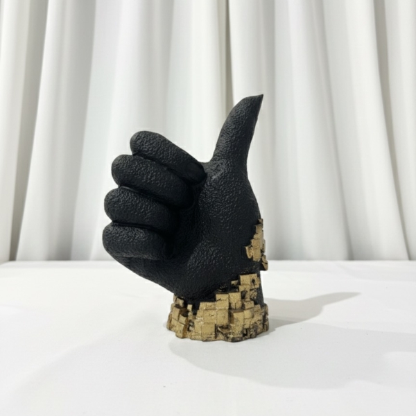 thumbs up the simple sign of success