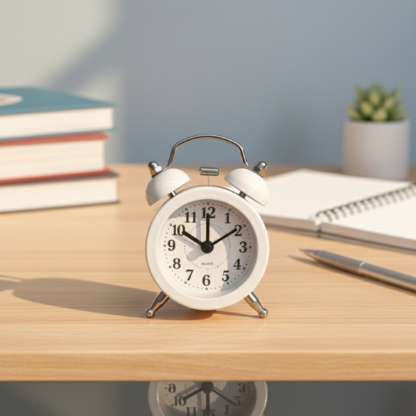 little retro alarm clock, big sound