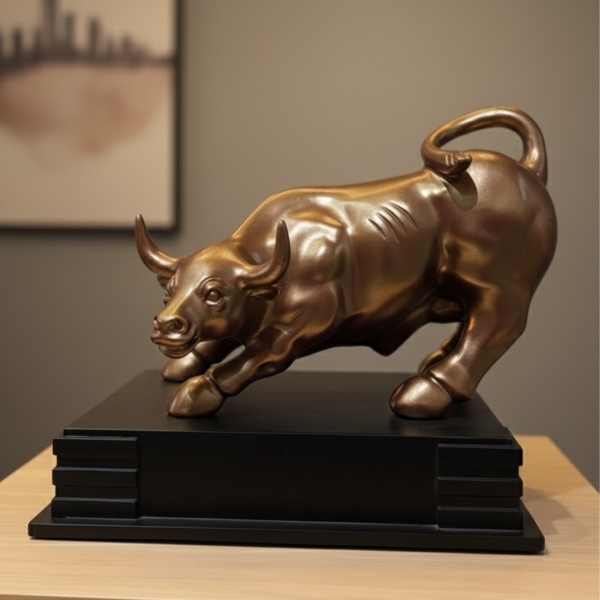 super bull power statue